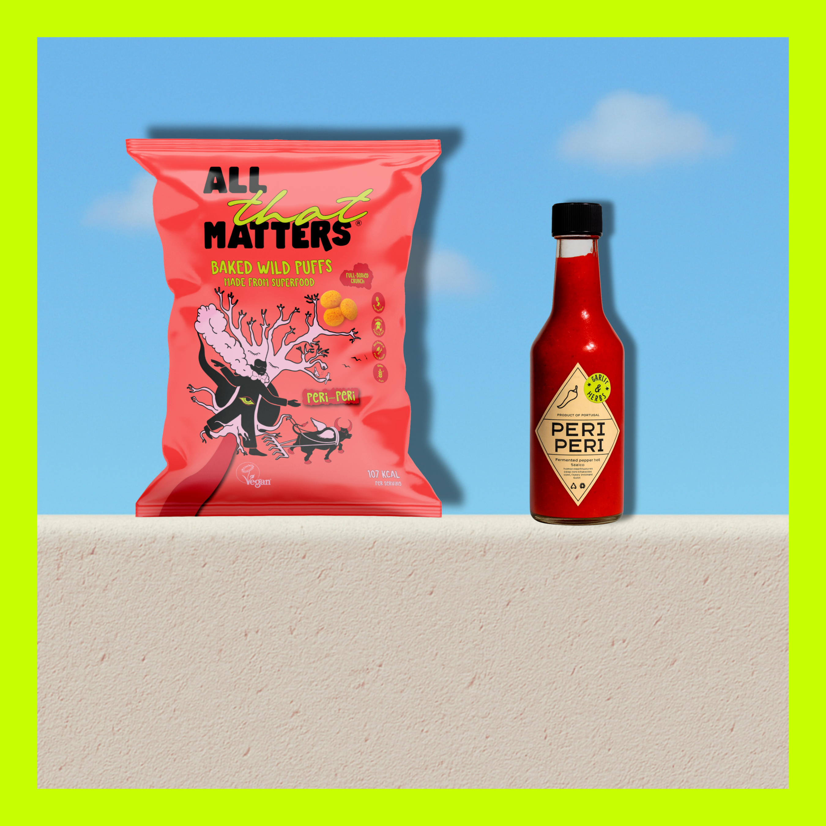 Baked Wild Puffs – Peri Peri
