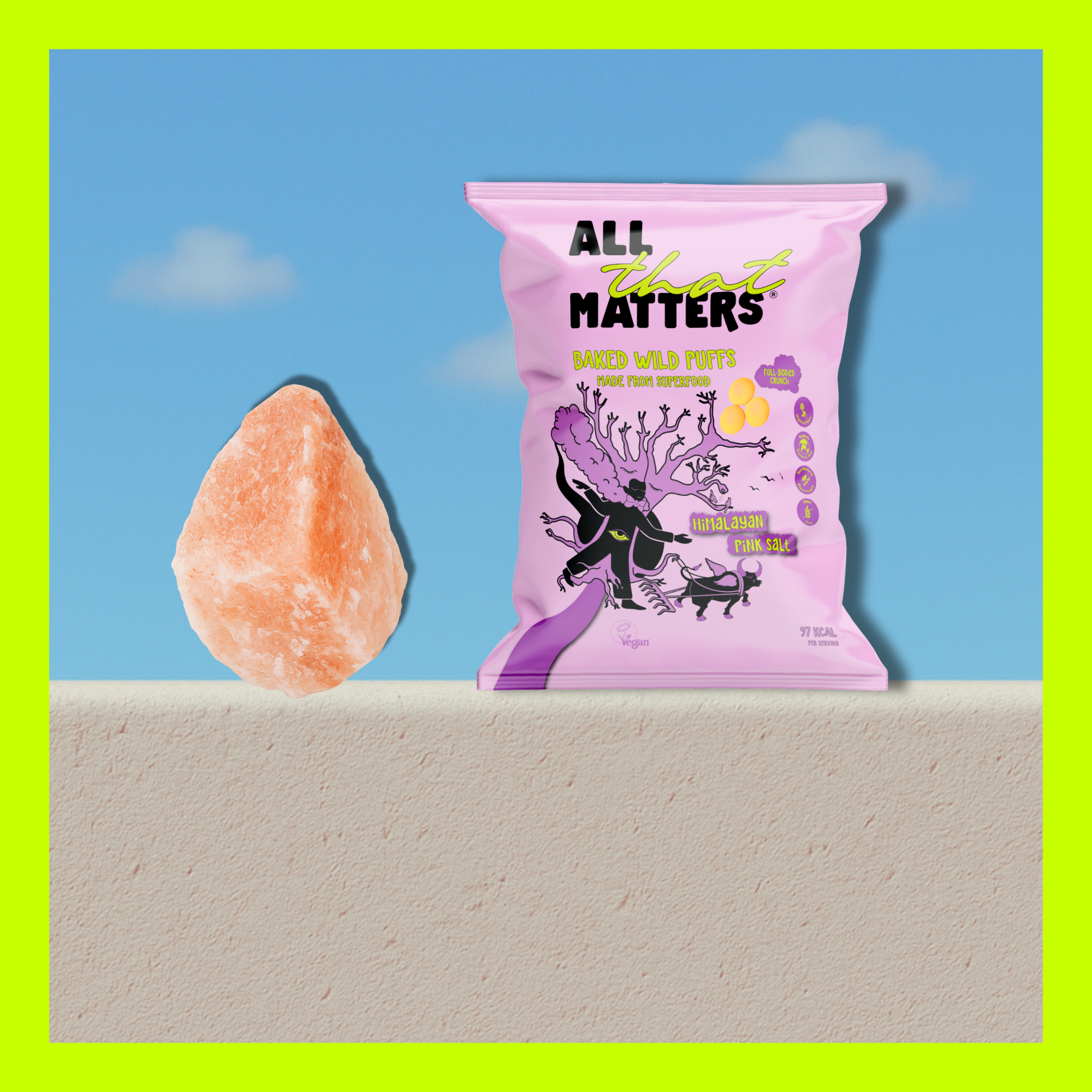 Baked Wild Puffs - Himalayan Pink Salt