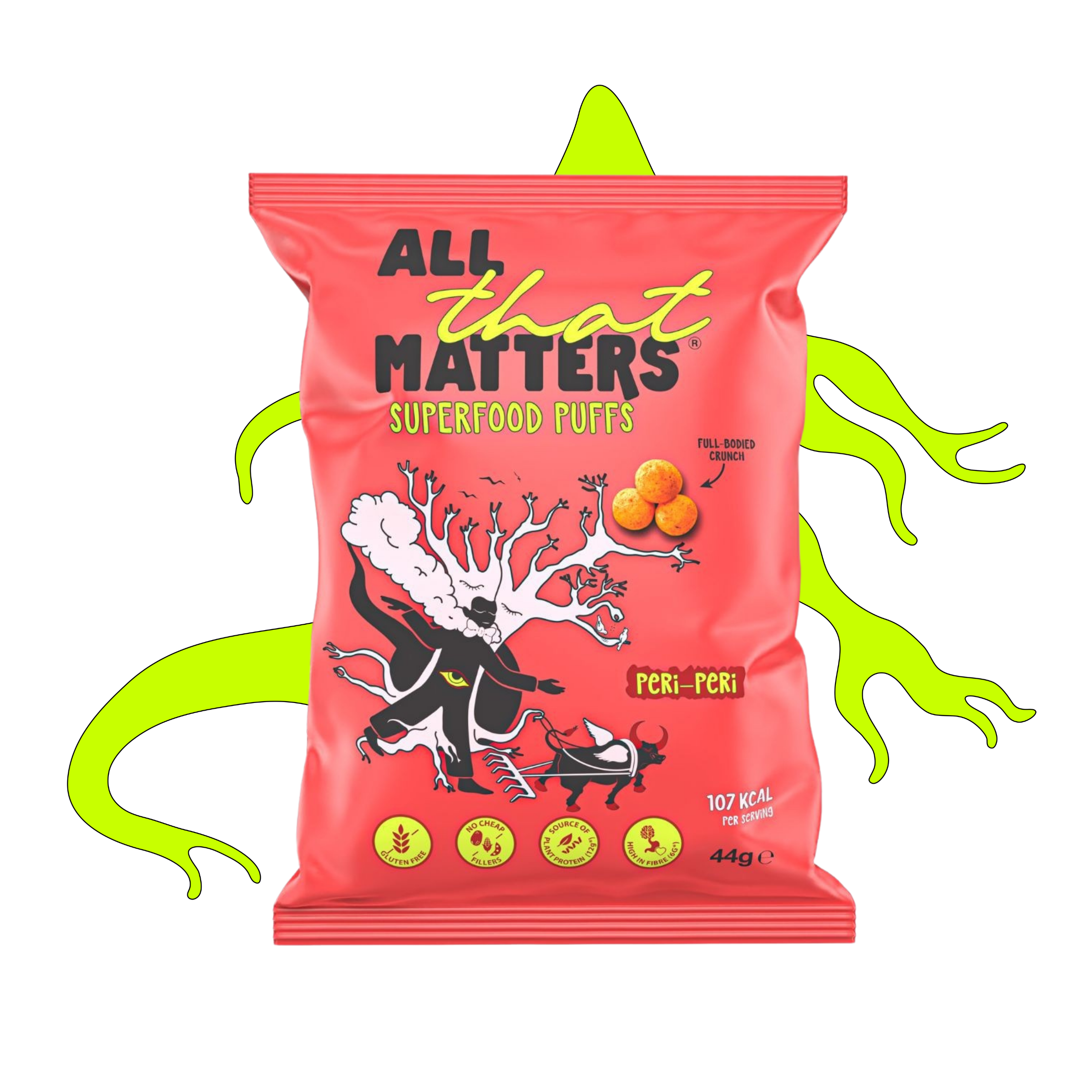 Superfood Puffs – Peri Peri