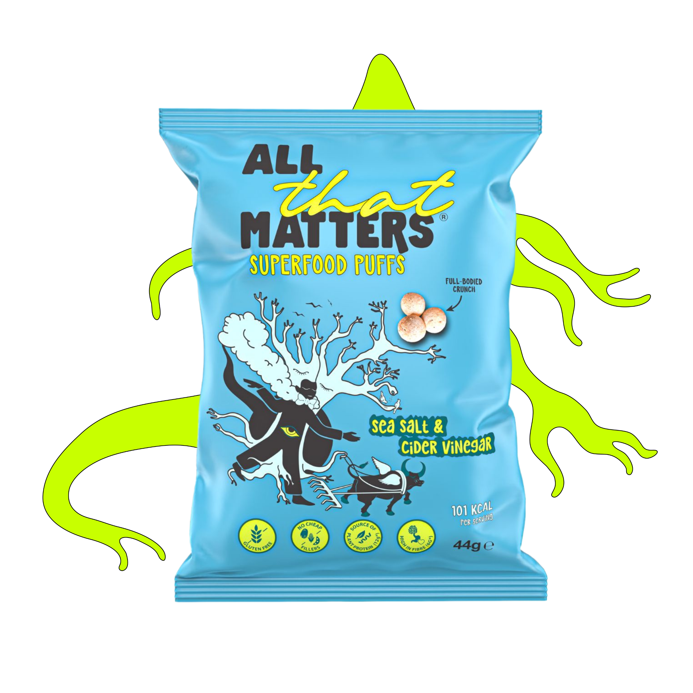 Superfood Puffs – Sea Salt & Cider Vinegar