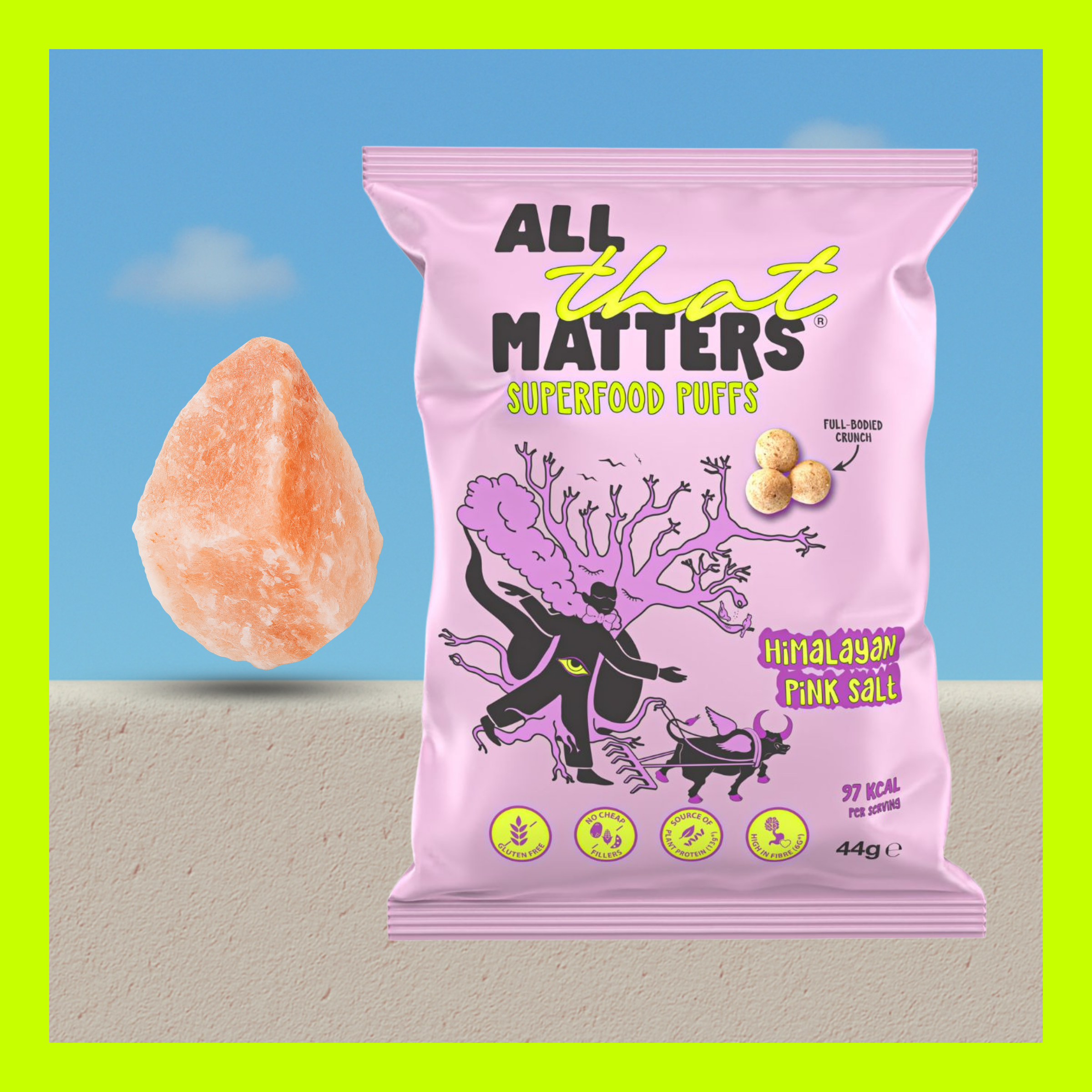 Superfood Puffs - Himalayan Pink Salt